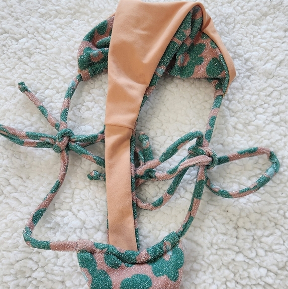 New!For Love And Lemons Yola Cheeky Thing Bikini Bottom - Picture 11 of 13